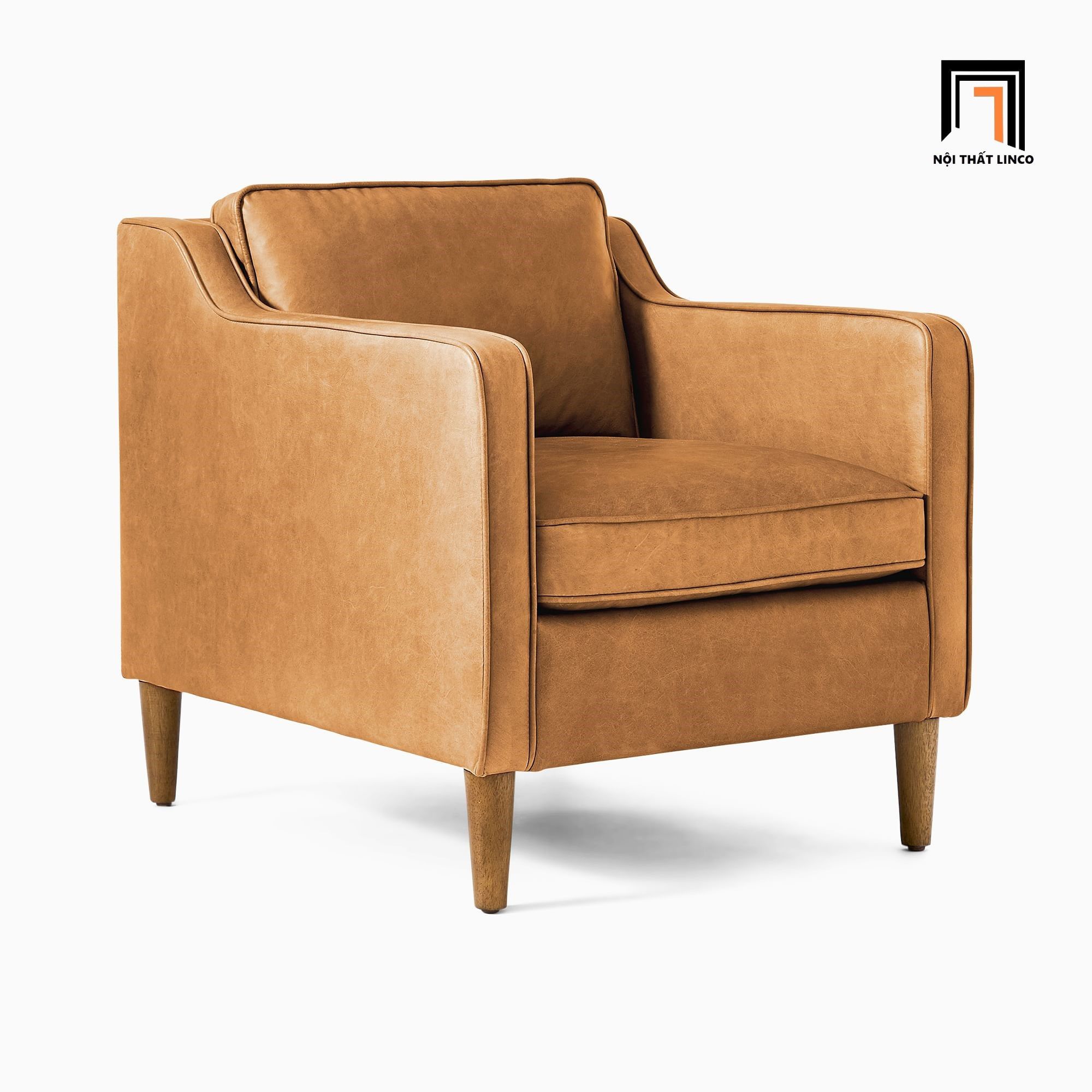 Ghế sofa đơn da công nghiệp DT19 Hamilton sang trọng