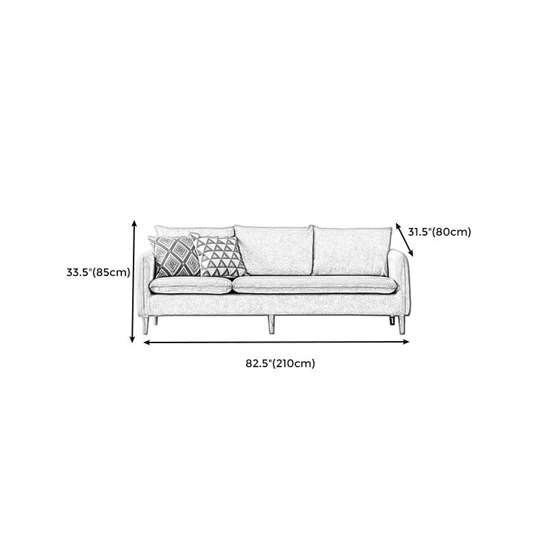 Combo ghế sofa văn phòng KT59 Lynan vải bố màu xám ghi