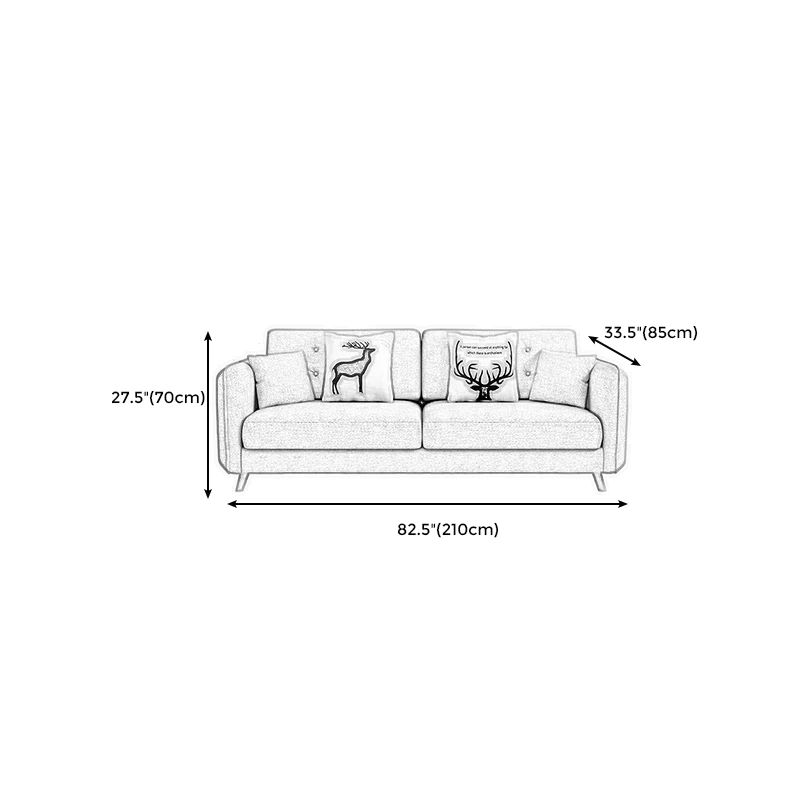 Bộ ghế sofa văn phòng giá rẻ KT92 Hanna màu xám ghi trắng