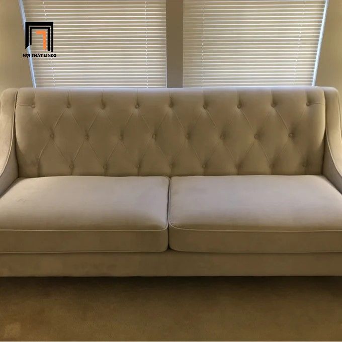 Ghế sofa băng đính nút BT51 Briley 2m phong cách tân cổ điển