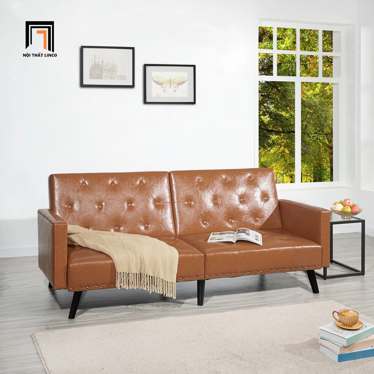 Ghế sofa giường đa năng GB101 Sprague cho văn phòng dài 2m