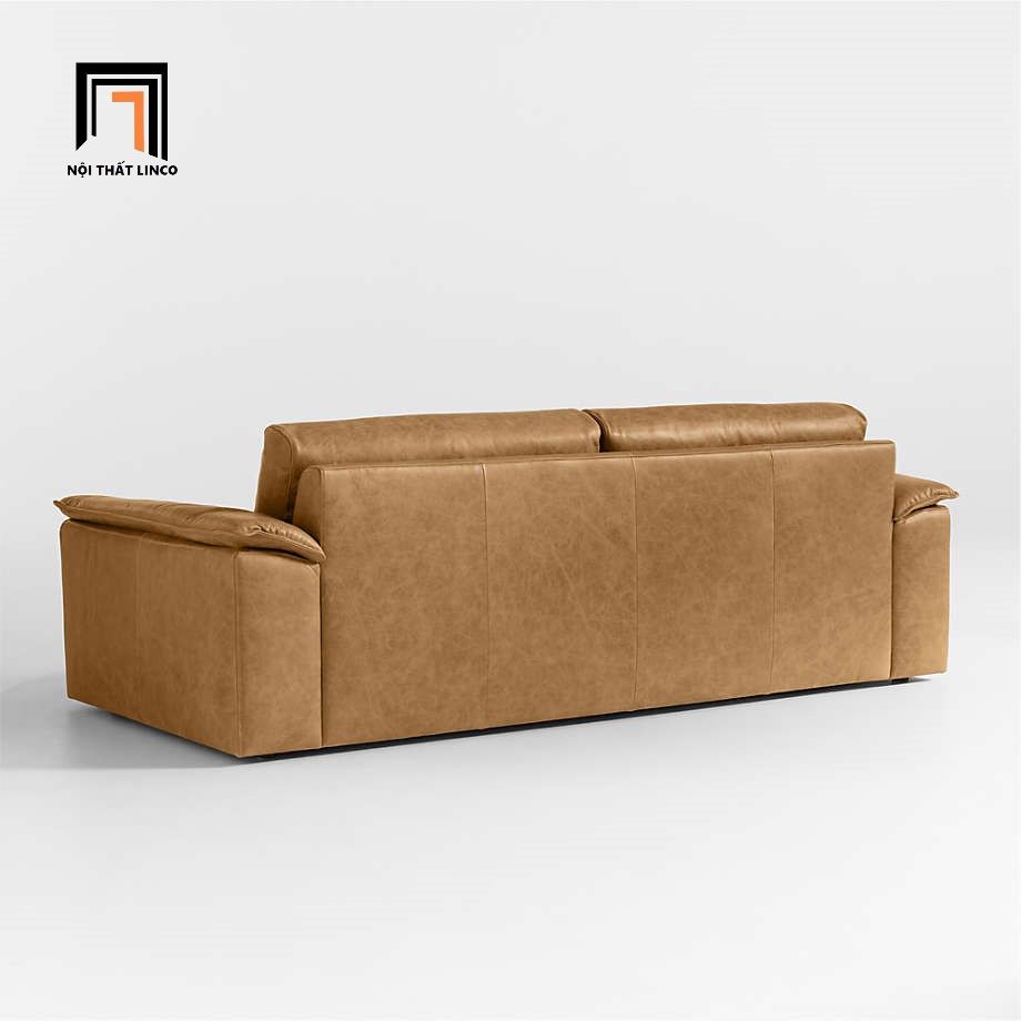 Ghế sofa băng da công nghiệp đẹp BT311 Wythe 1m9 sang trọng
