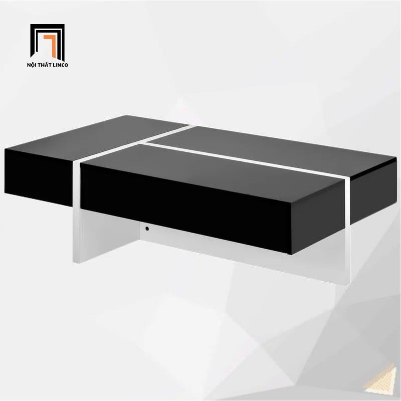 Bàn sofa phòng khách hiện đại BSF61 Egnar 110 x 55 ván gỗ