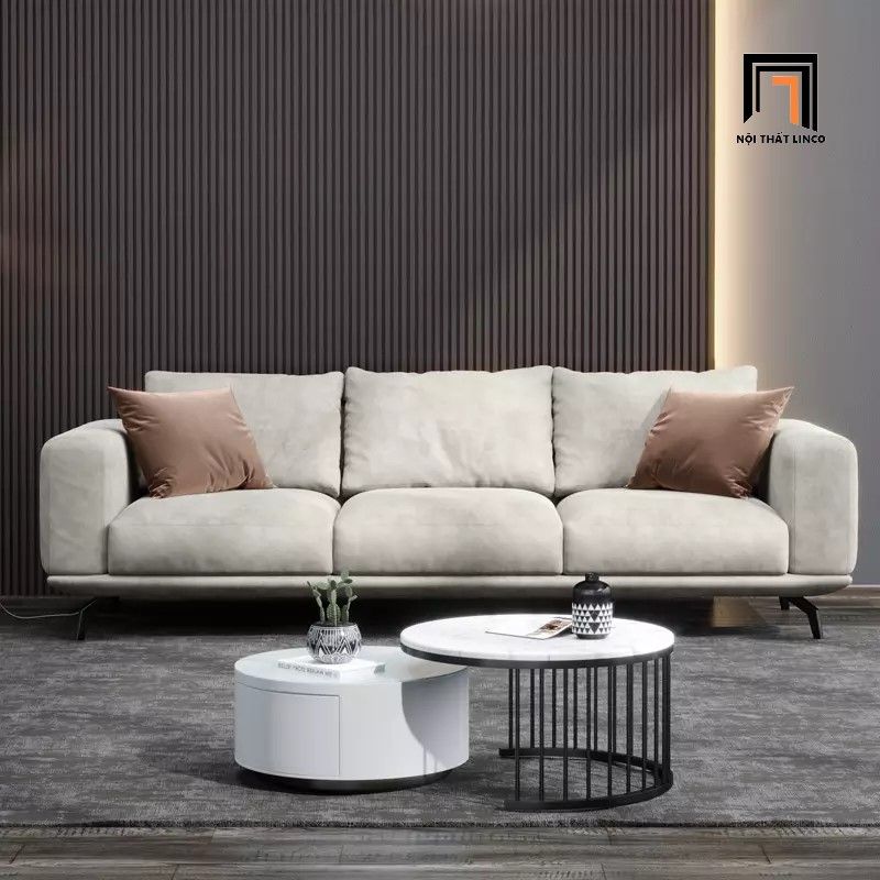Bộ ghế sofa băng hiện đại BT26 Shapy cho căn hộ chung cư