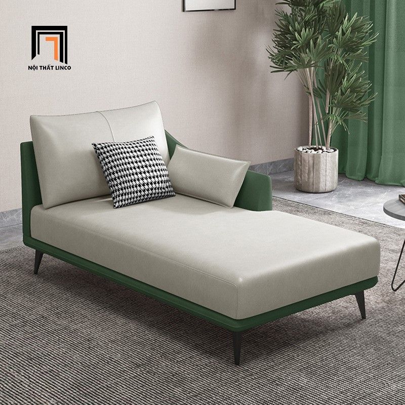 Ghế sofa văng giường bọc da Pu đẹp GB95 Muchao dài 1m6