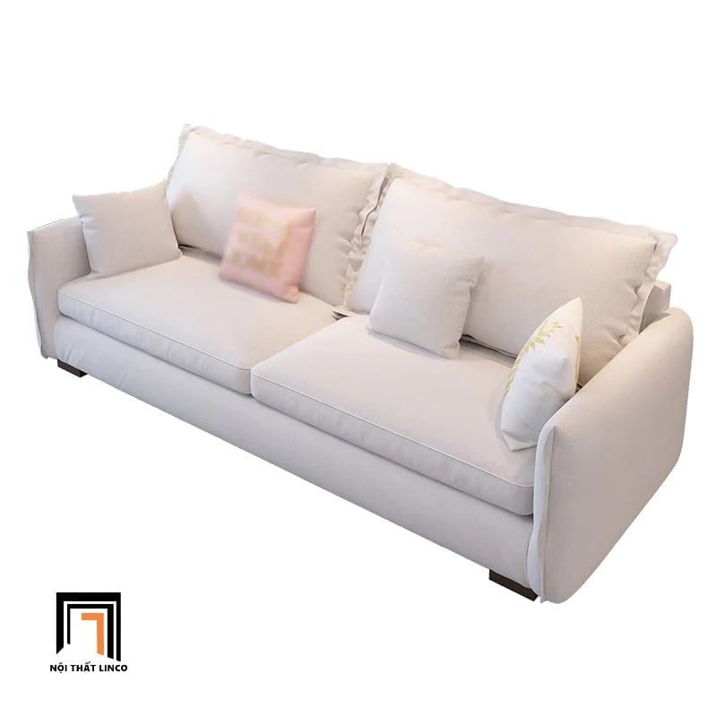 Ghế sofa băng xinh xắn màu be BT290 Maroa 2m cho gia đình