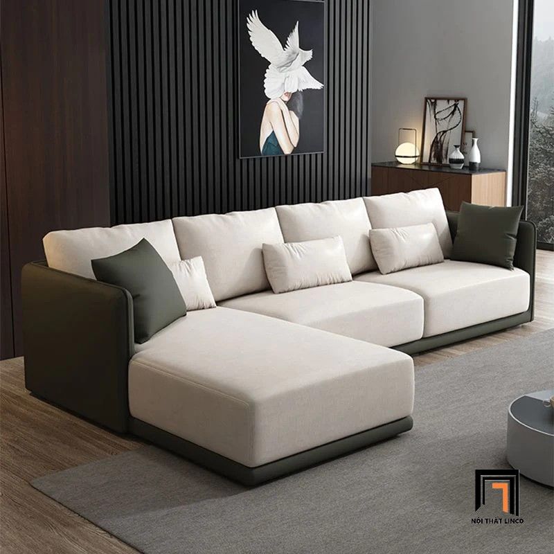 Bộ ghế sofa góc gia đình GT112 Hobb 2m4 x 1m6 sang trọng