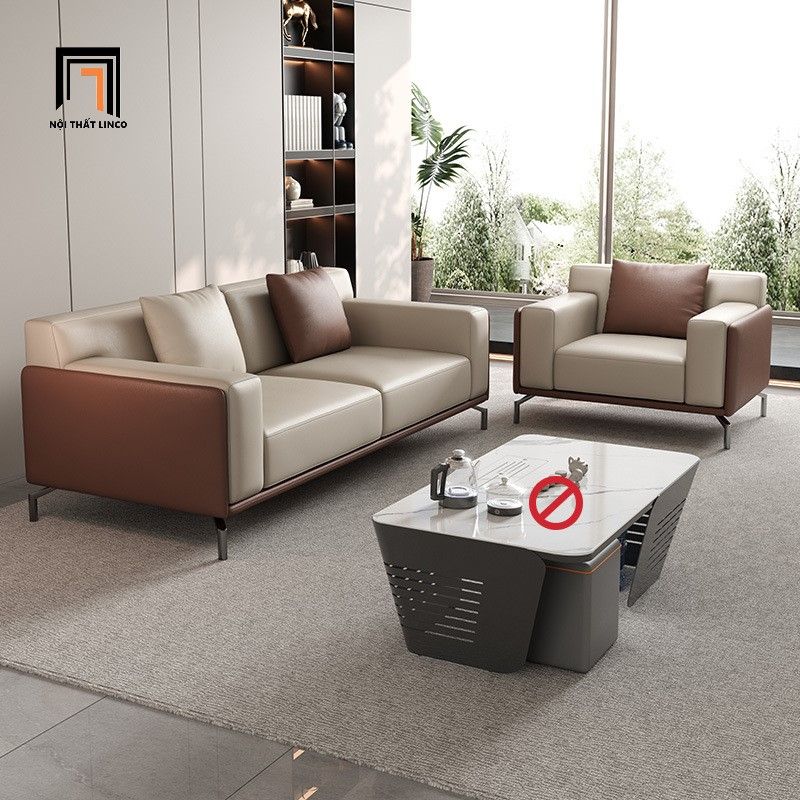Set ghế sofa phòng khách hiện đại KT153 Jamal đặt sảnh chờ