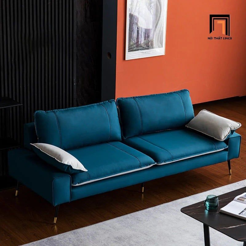 Ghế sofa văng hiện đại BT153 Faux 2m2 cho chung cư hiện đại
