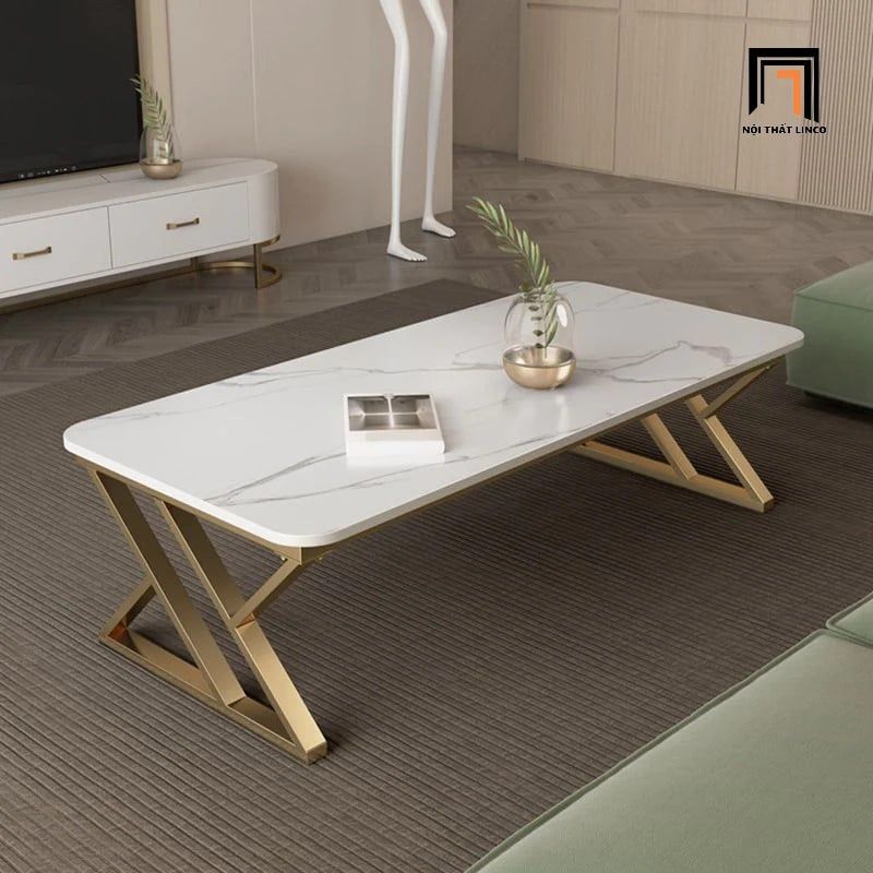 Bàn sofa phòng khách cao cấp BSF49 Tookman 1m x 50 mặt đá