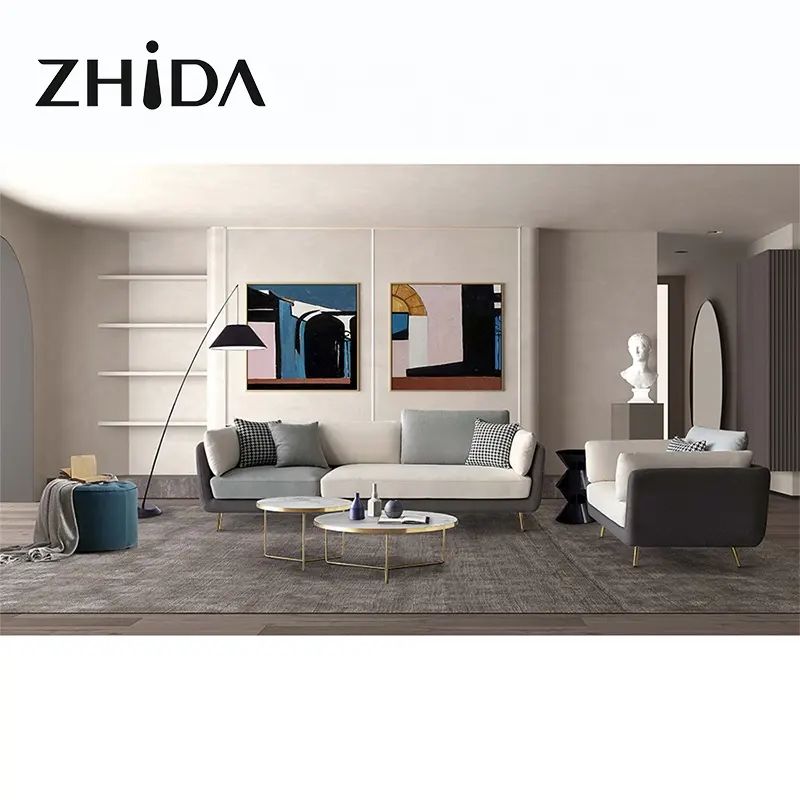 Ghế sofa đơn gia đình xinh xắn DT58 Mixco vải nỉ bố
