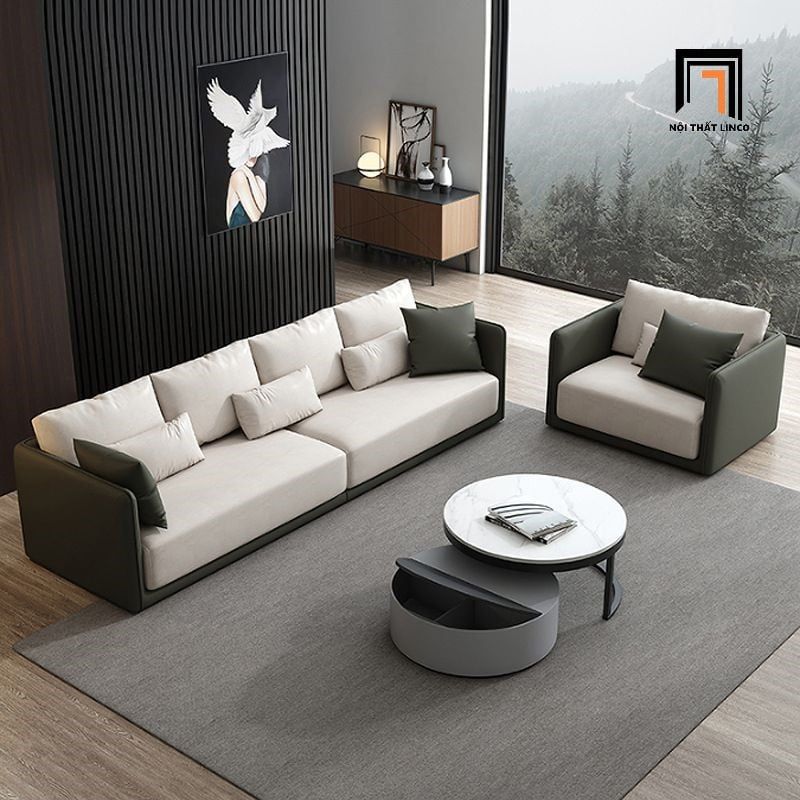 Ghế sofa băng cho căn hộ chung cư BT260 Hobb 2m4 hiện đại