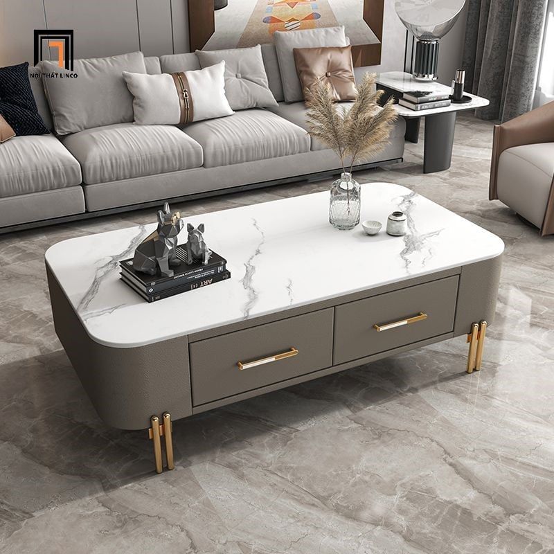 Bàn sofa hình hộp chữ nhật 1m x 55 BSF5 Stonis cho gia đình