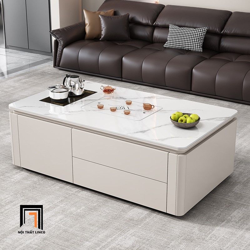Bàn sofa phòng khách chung cư hiện đại BSF79 Kamay 1m giá rẻ