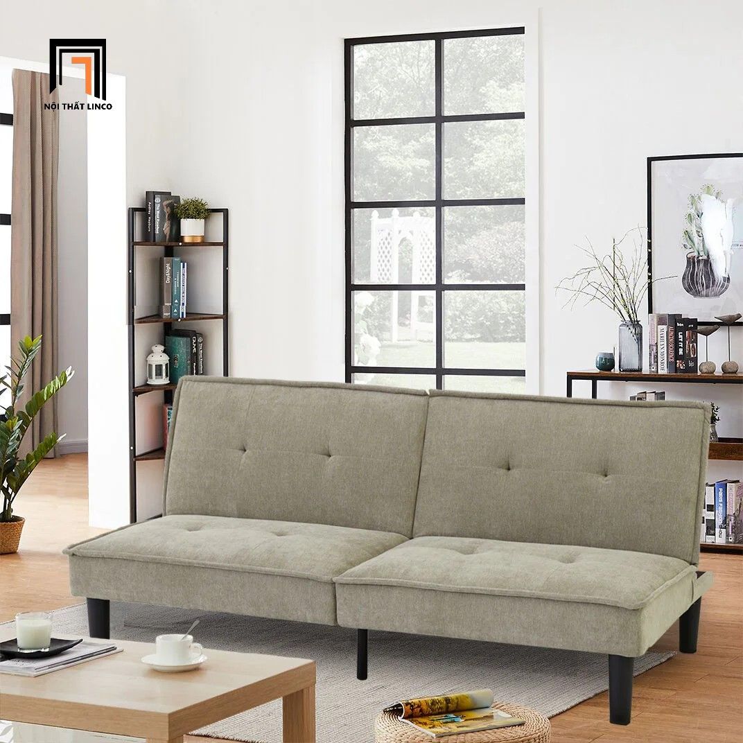 Ghế sofa bed bật giường GB36 Genthner dài 1m8 vải nỉ