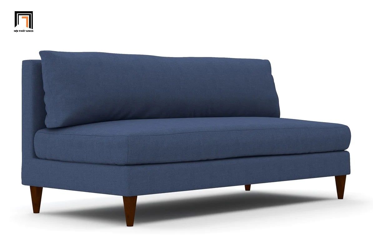 Ghế sofa băng nhỏ gọn GT1 Nicky dài 1m8 màu xanh đậm