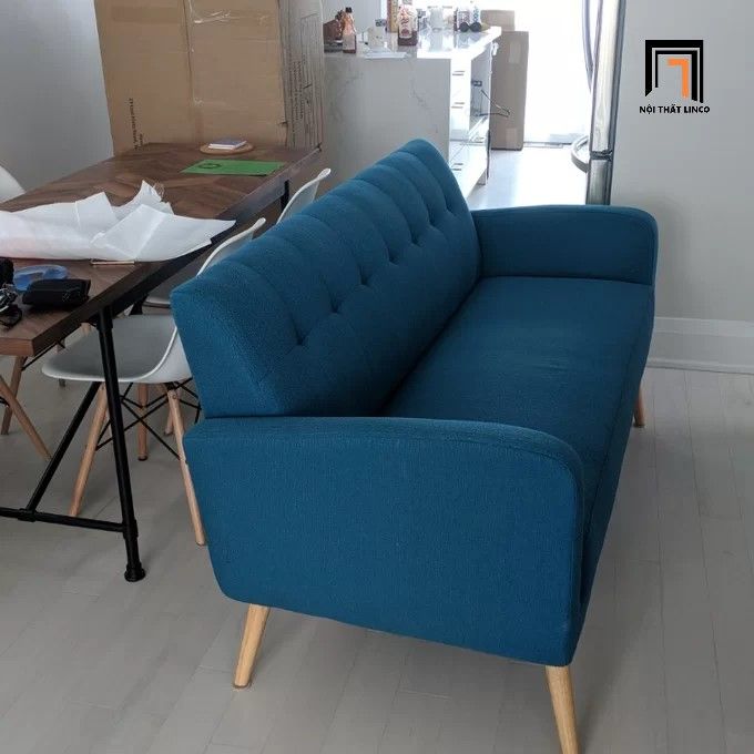 Ghế sofa băng chờ cho văn phòng BT223 Valeria 1m7 màu đen