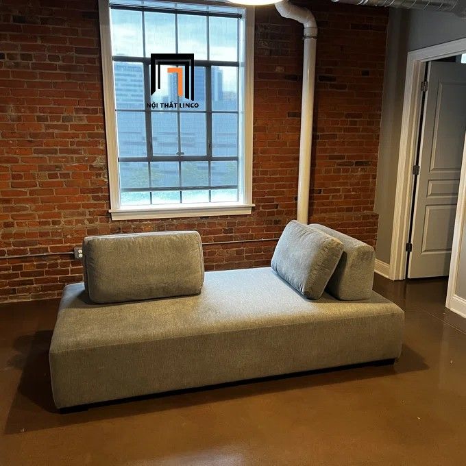 Ghế sofa băng giường thư giãn GT3 Chikerell vải nỉ dài 2m