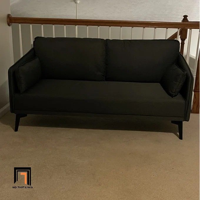 Ghế sofa băng màu xám ghi BT240 Jacquoline dài 1m7 giá rẻ