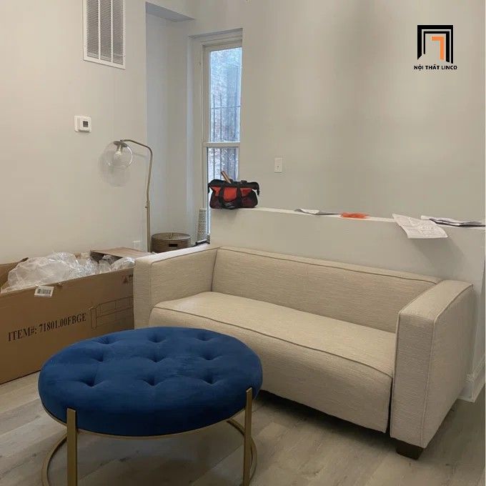 Ghế sofa băng phòng khách chung cư BT224 Tuveson 1m8 giá rẻ