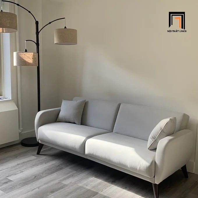 Ghế sofa giường đa năng giá rẻ GB56 Sofox 1m9 vải nhung