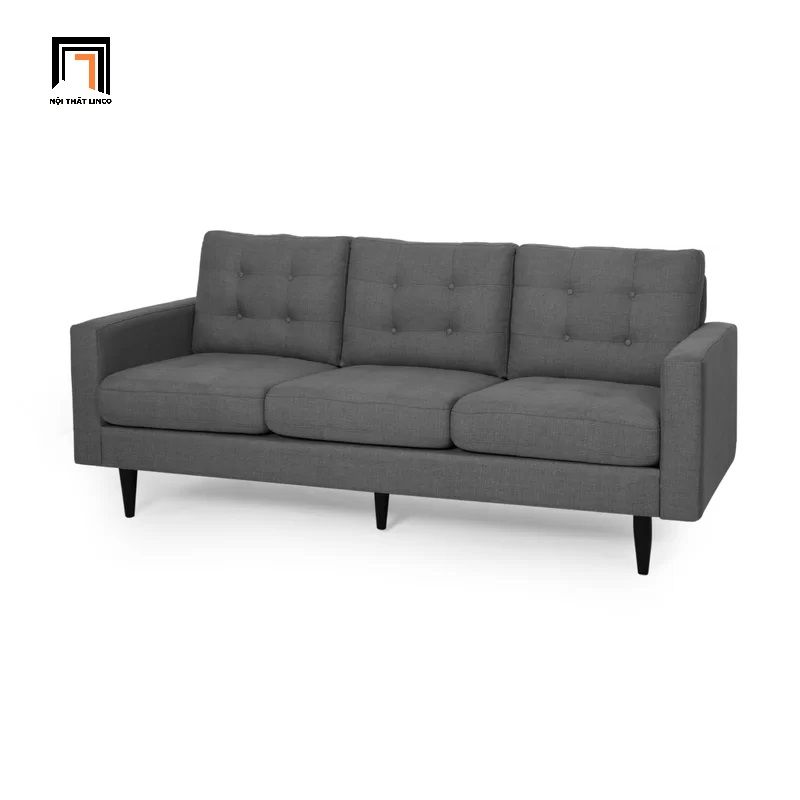 Ghế sofa văng (băng) gia đình 2m 3 chỗ ngồi màu xám