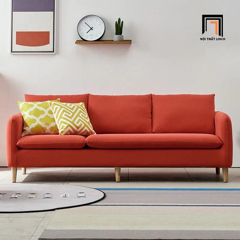 Combo ghế sofa văn phòng KT59 Lynan vải bố màu xám ghi