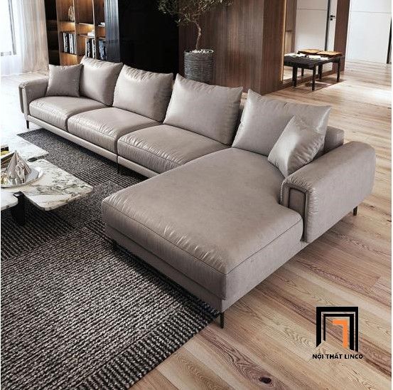 Bộ ghế sofa góc L phòng khách GT37 Palmer 2m4 x 1m6 hiện đại