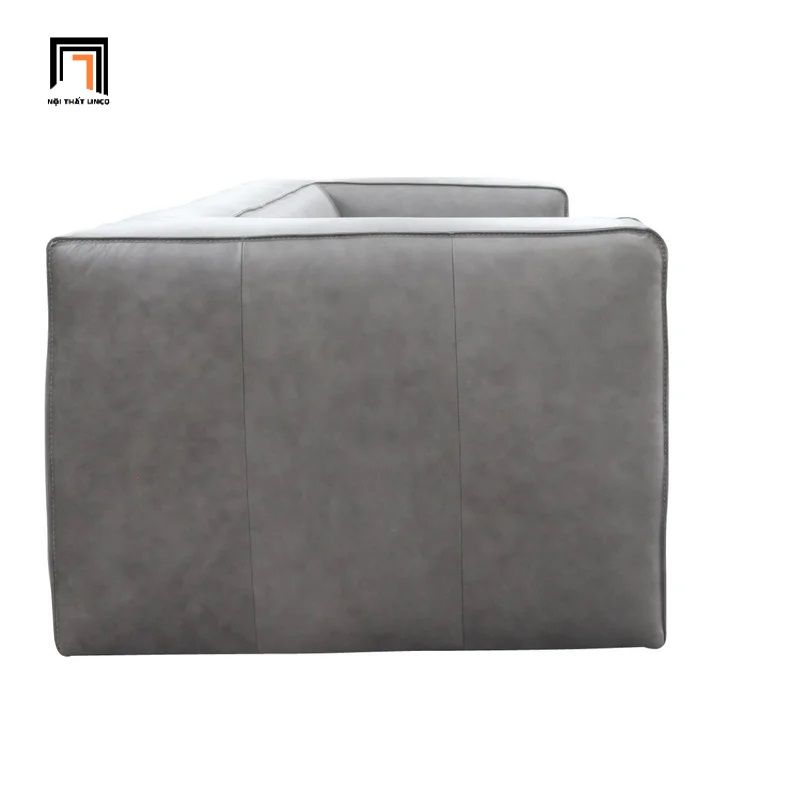 Ghế sofa băng da giả cao cấp BT9 Bezeme dài 2m màu da nâu da bò