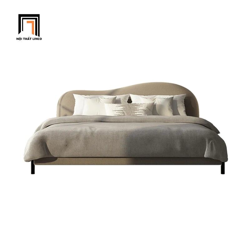 Giường ngủ dài 1m6 x 2m giá rẻ GN52 Jalyn cho chung cư đẹp