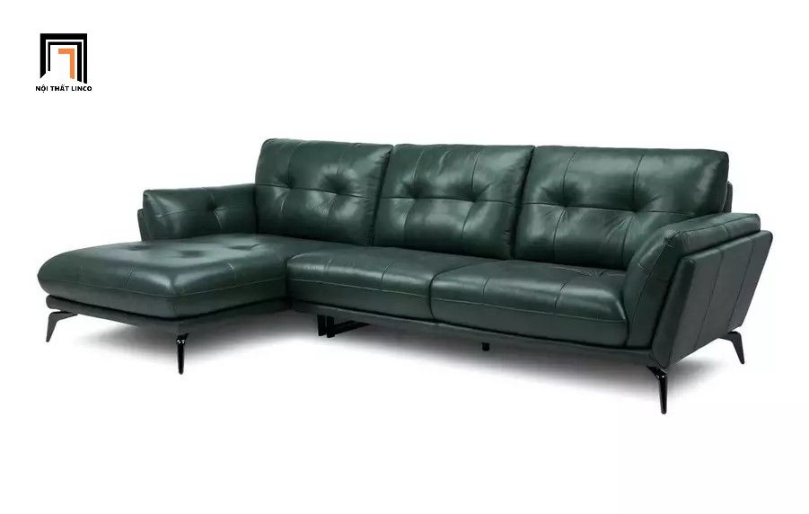 Ghế sofa góc L 2m4 x 1m6 GT164 Harlan da công nghiệp cao cấp