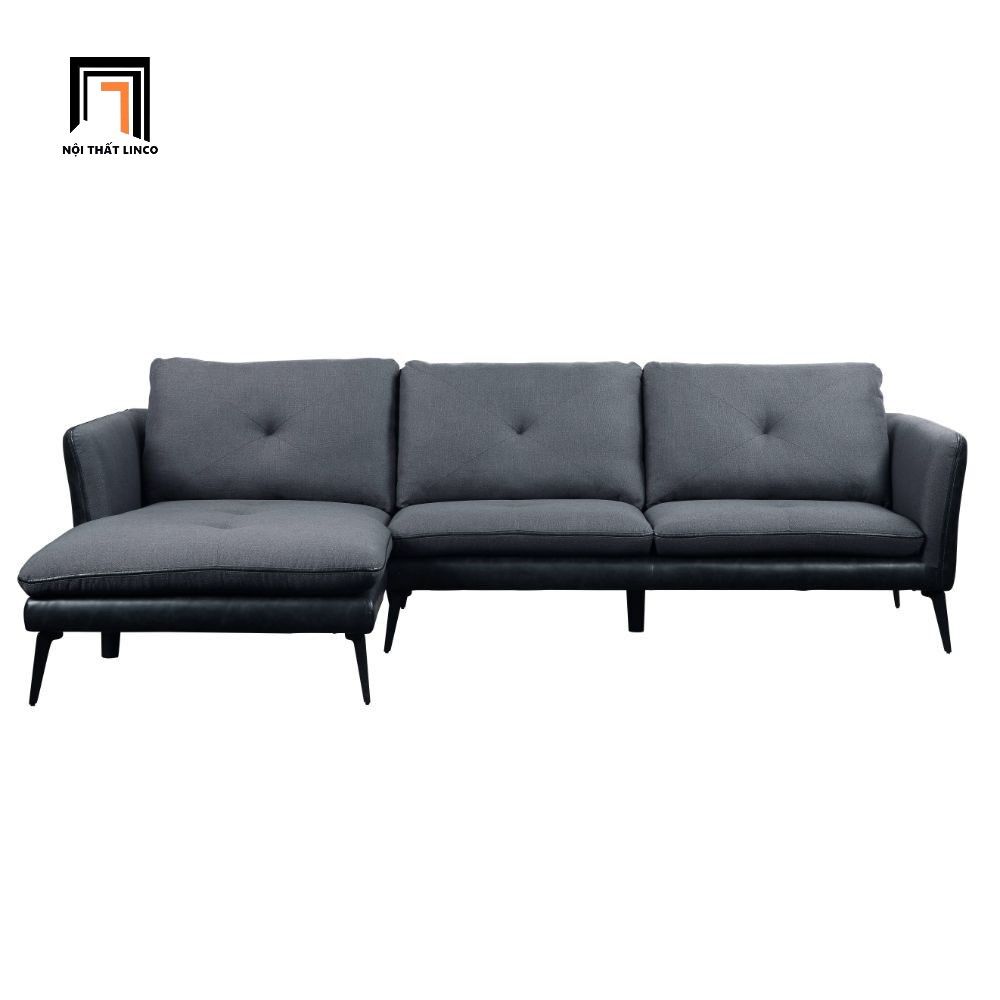 Bộ ghế sofa góc L GT76 2m2 x 1m6 Harun cho gia đình