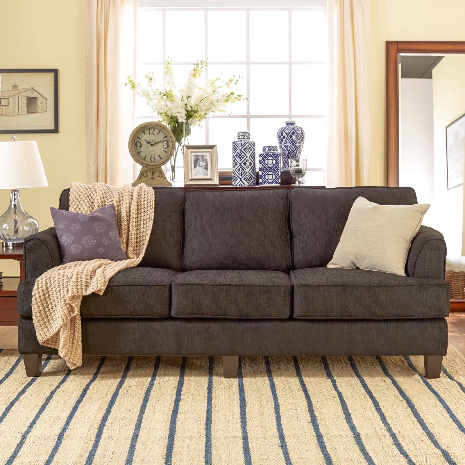 Sofa đơn thư giãn ngồi đọc sách DT56 Mayzie kiểu dáng Âu Mỹ