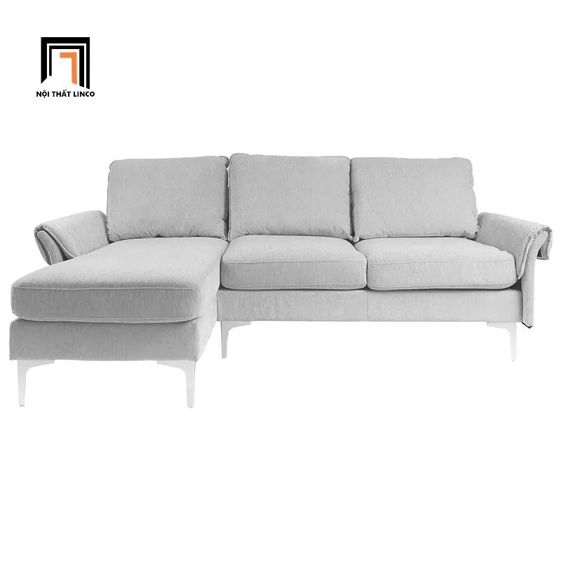 Bộ ghế sofa góc L 2m4 x 1m6 GT32 Reine phong cách hoàng gia