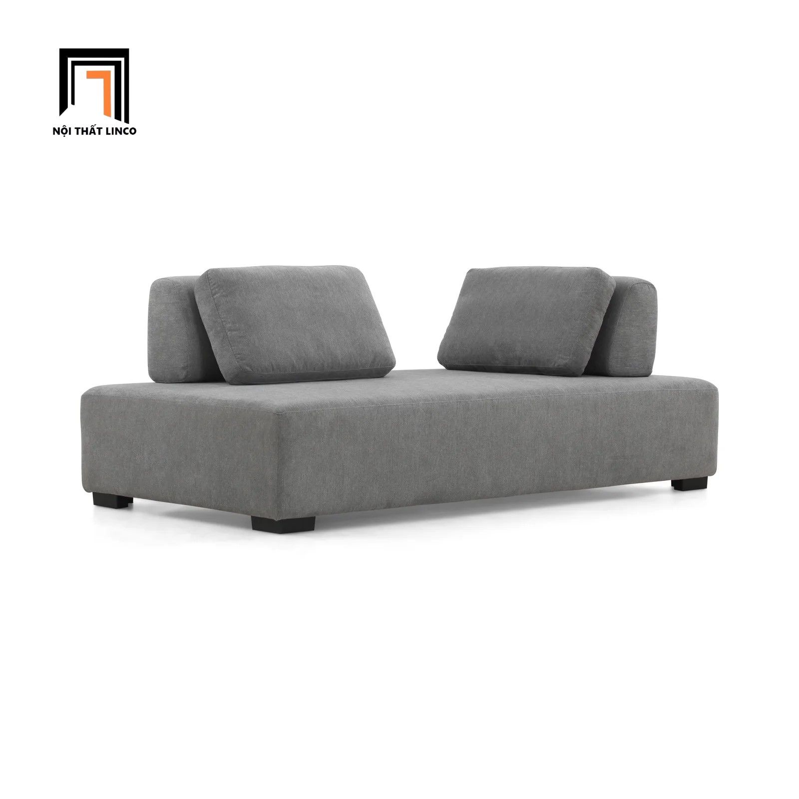 Ghế sofa băng giường thư giãn GT3 Chikerell vải nỉ dài 2m