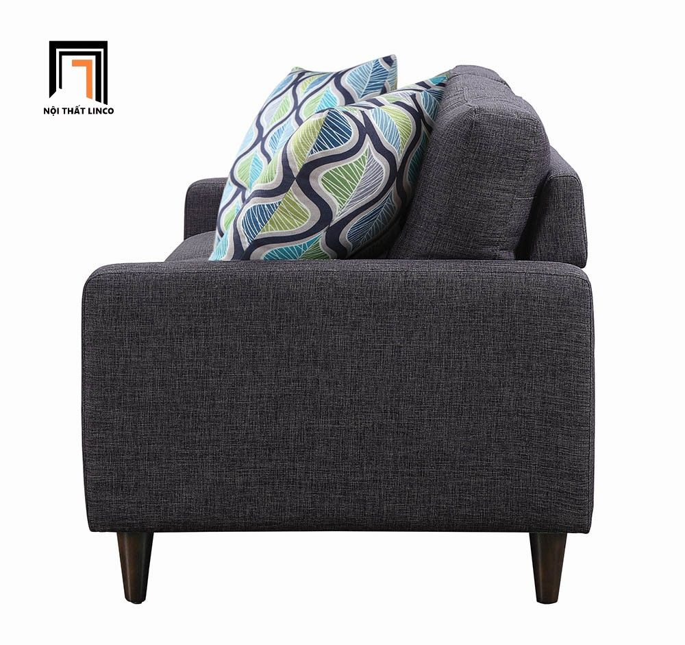 Set ghế sofa phòng khách xám đen KT42 Watsonville giá rẻ