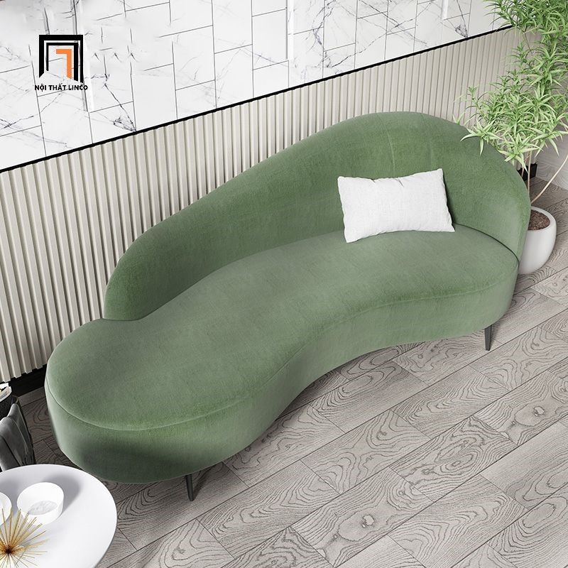 Sofa văng cong xinh xắn cho shop tiệm BT285 Laventa dài 2m