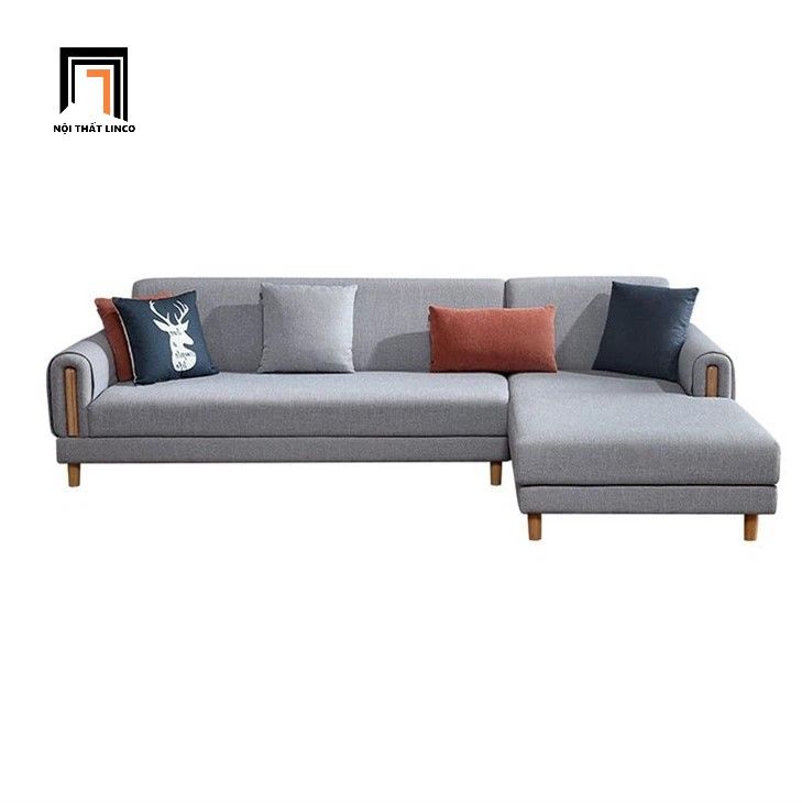 Ghế sofa góc L chung cư GT254 Joblin 2m3 x 1m6 giá rẻ đẹp