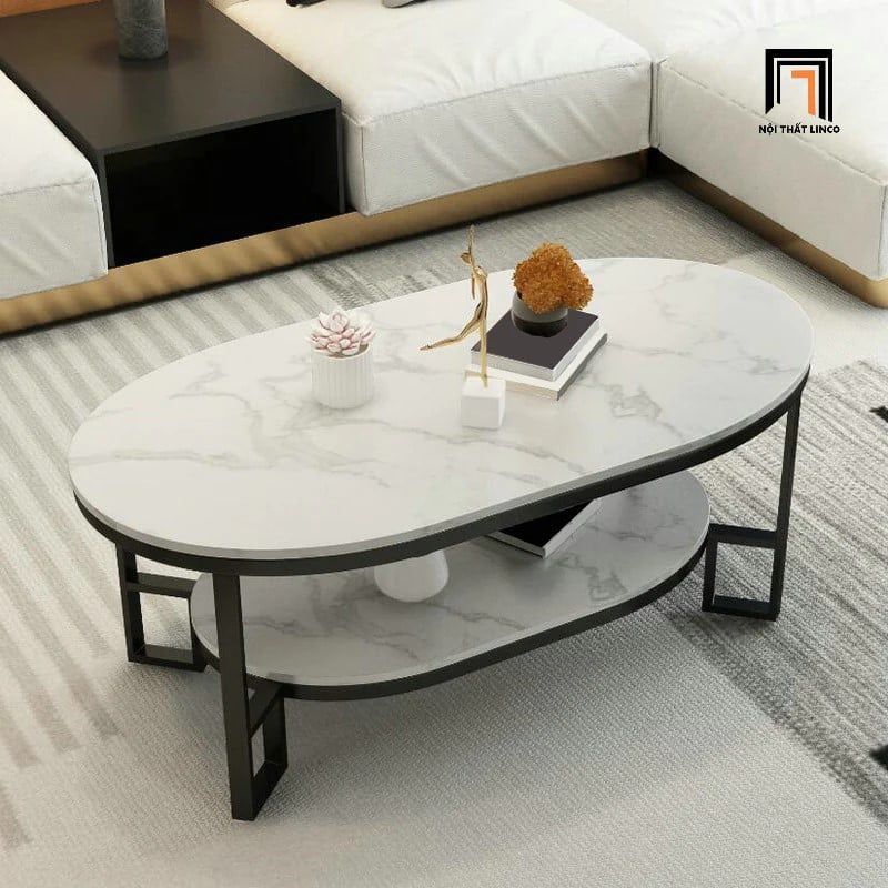 Bàn sofa 1m x 50 xinh xắn BSF38 Lamin phòng khách nhỏ gọn