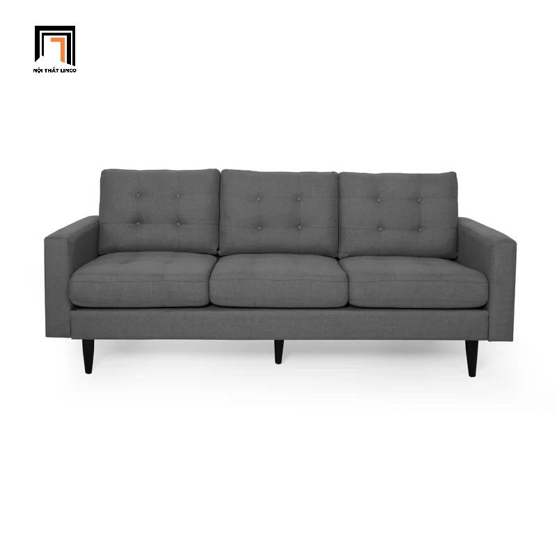 Ghế sofa văng (băng) gia đình 2m 3 chỗ ngồi màu xám