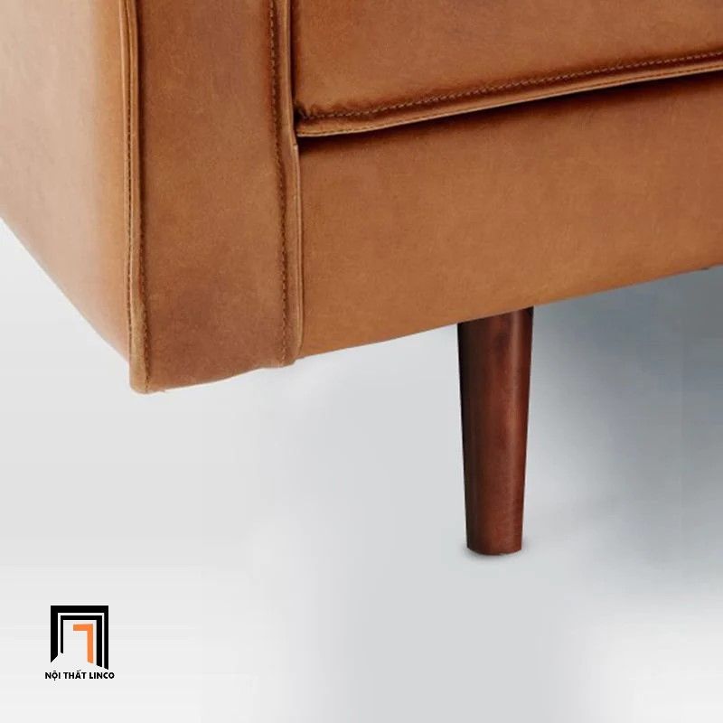 Ghế sofa đơn văn phòng DT74 Roderic da giả ngồi tiếp khách