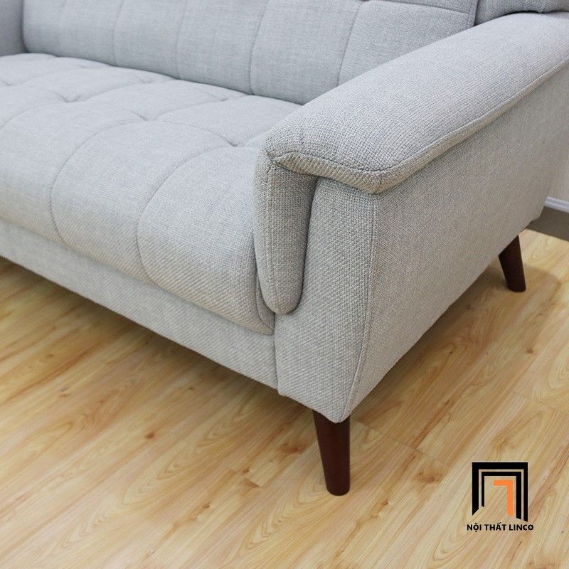 Ghế sofa văng bọc nỉ dài 1m6 BT320 Viola màu xanh lá giá rẻ
