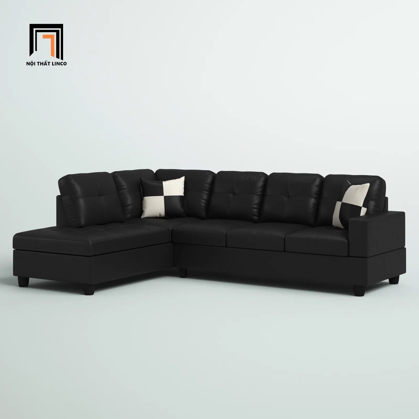 Bộ ghế sofa góc giá rẻ 2m7 x 1m6 GT215 Arkas cho gia đình