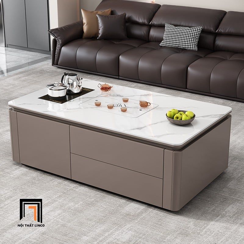Bàn sofa phòng khách chung cư hiện đại BSF79 Kamay 1m giá rẻ