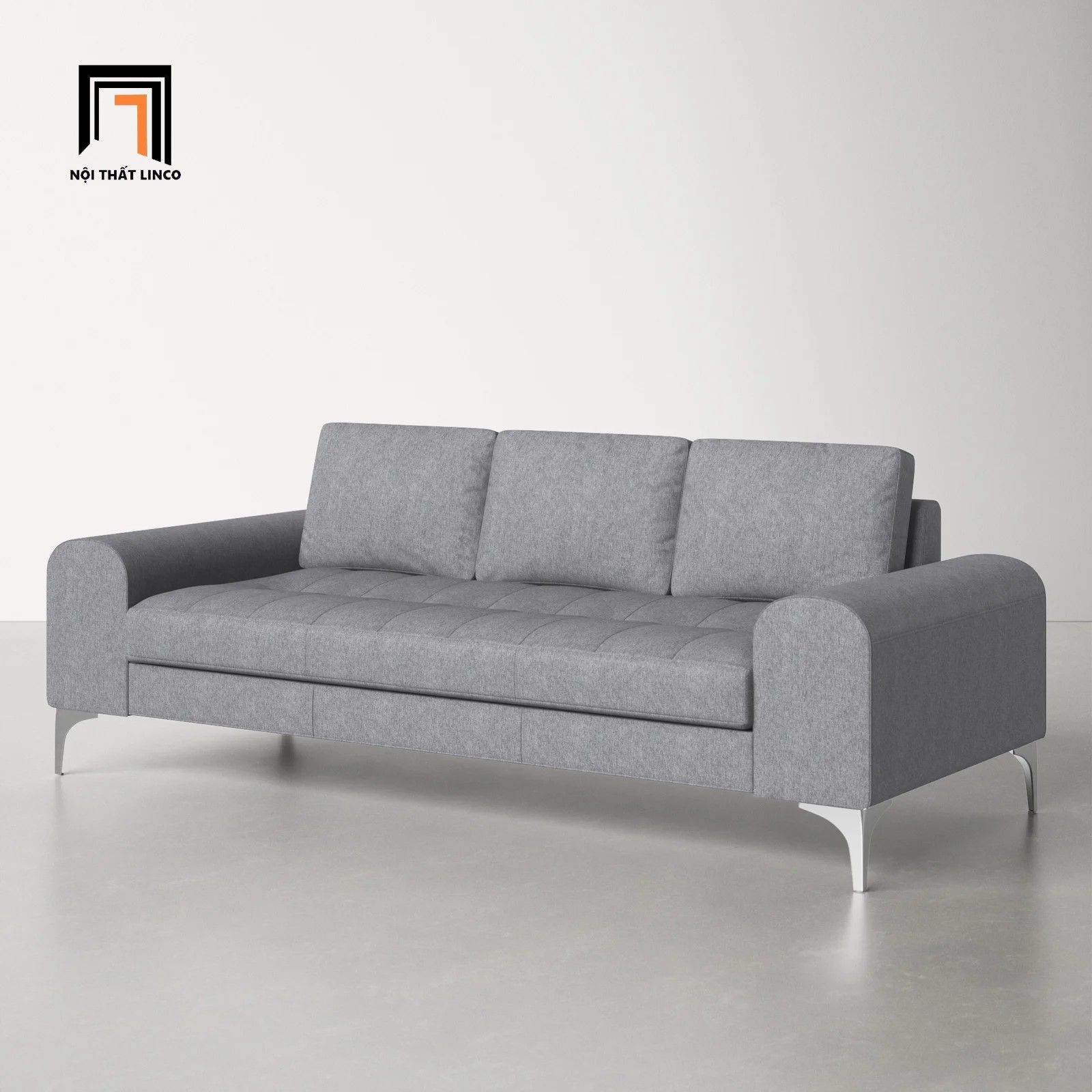 Ghế sofa văng dài BT39 Glenn thư giãn dài 2m xám ghi