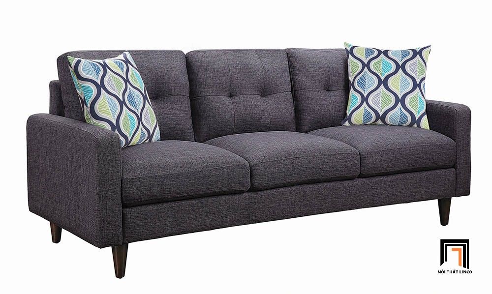Set ghế sofa phòng khách xám đen KT42 Watsonville giá rẻ
