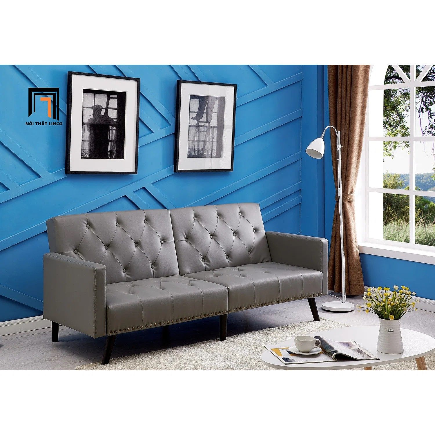 Ghế sofa giường đa năng GB101 Sprague cho văn phòng dài 2m