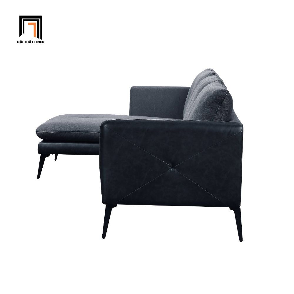 Bộ ghế sofa góc L GT76 2m2 x 1m6 Harun cho gia đình