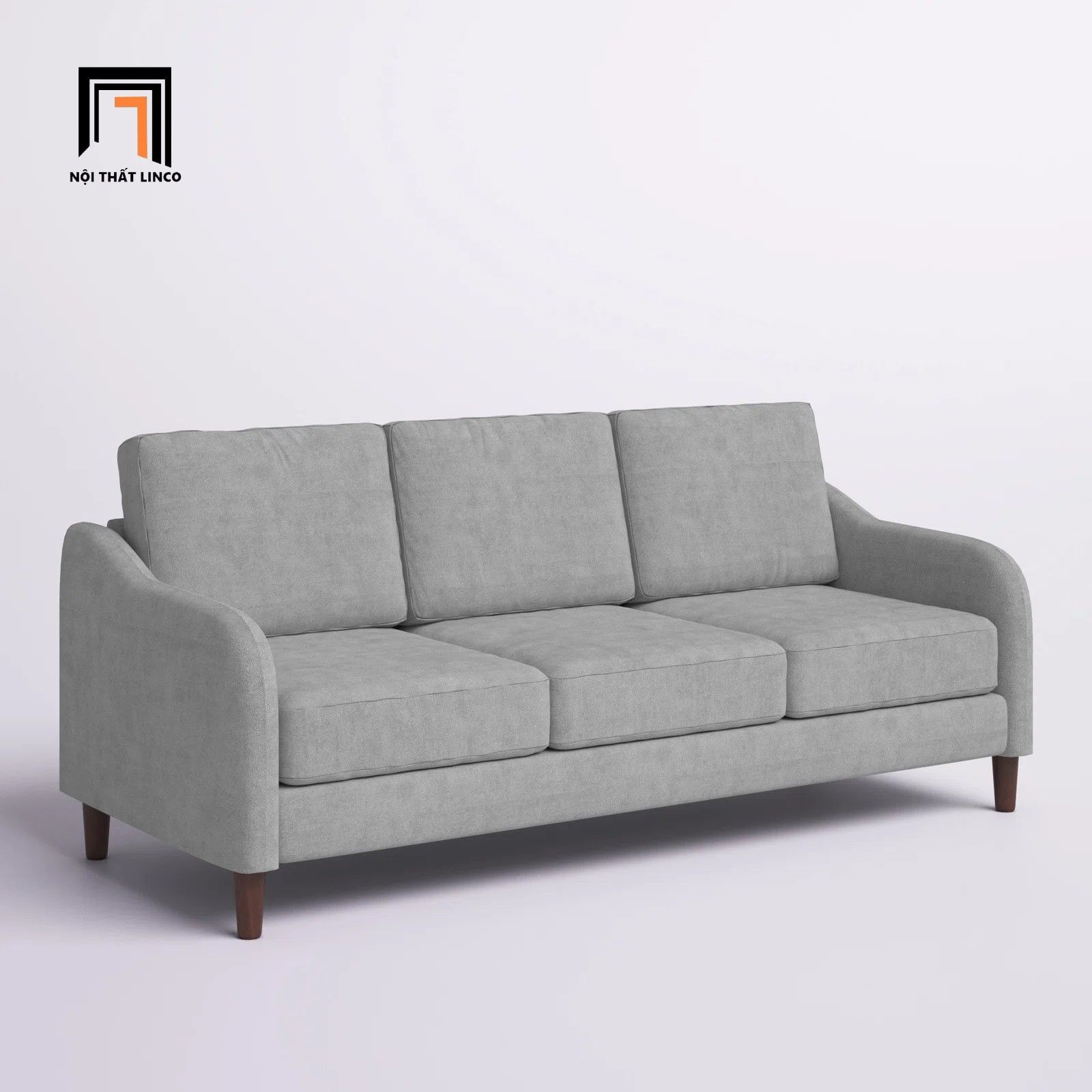 Ghế sofa băng 3 đệm ngồi giá rẻ BT227 Winnie dài 2m cho sảnh chờ