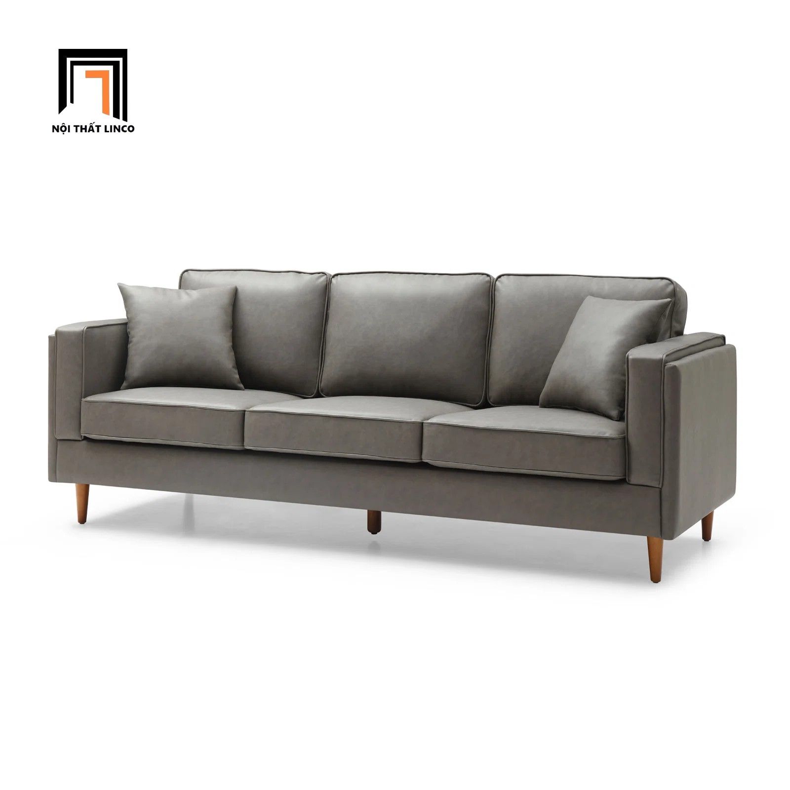 Ghế sofa băng 2m da giả BT37 Portola cho văn phòng làm việc